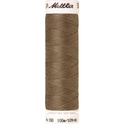 Nitě SERALON 100m na univerzální šití, polyester AMANN Mettler - více barev 6677: 0380 béžová