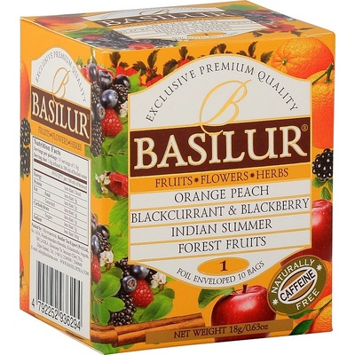 Basilur Fruit Infusions Assorted Volume I 10 sáčků