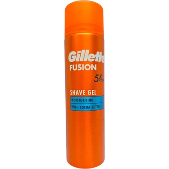 Gillette гел за бръснене, Fusion, 200мл, Moisturising