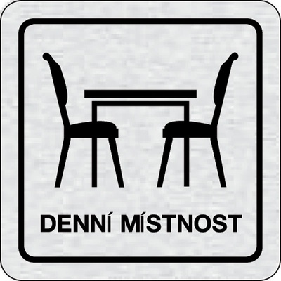 Cedulka na dveře - Denní místnost