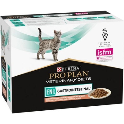 Pro Plan Veterinary Diets Gastrointestinal losos 10 x 85 g