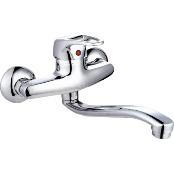 Sapir Смесител за умивалник sapir sp 7100 az4, Хром, Хоризонтален (7100100013)