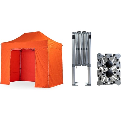 Tentino Big Hexagon 2 x 3 m oranžová