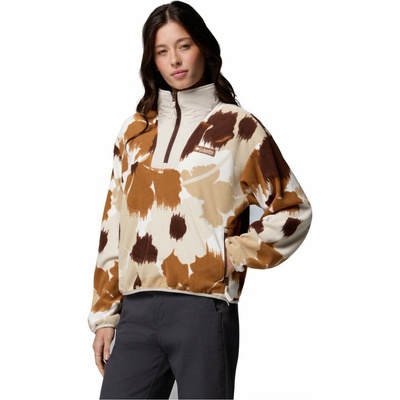 Columbia Sequoia Grove Ii Printed Half Zip hnedá