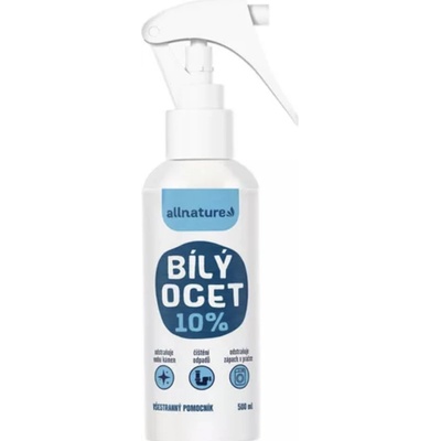 Allnature Bílý ocet 10% 500 ml – Zbozi.Blesk.cz