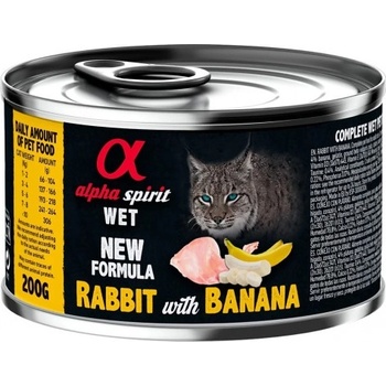 Image 1 of Alpha Spirit Rabbit with banana 200 g