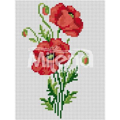 Milena Style Макове - гоблен с щампа с конци Ariadna