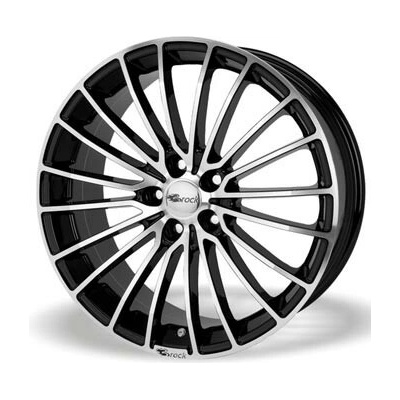 BROCK B24 8x18, 5x100 ET35, black polished
