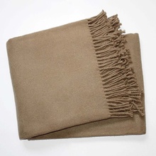 Euromant Hnedá deka s podielom bavlny Basics 140x180
