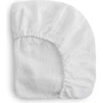 Mushie Муселинов чаршаф с ластик Mushie - Small, 40 x 100 cm, бял (004461) - baby