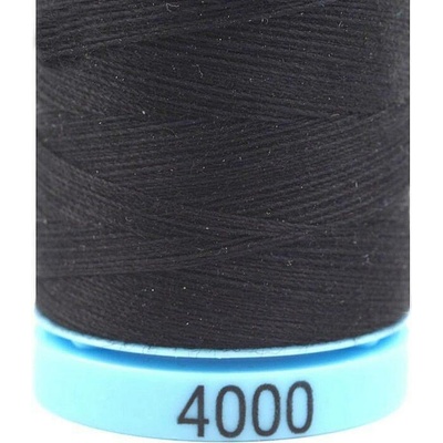 Bavlněné nitě 400 m Etiketní č.50 Triana Amann Varianta: 4000 Black, Balení: 5 ks