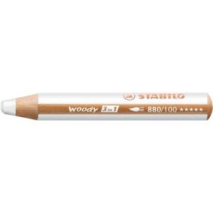 STABILO Woody бял тебеширен молив 880/100 (880/100)