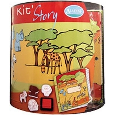 Aladine Story Kit výtvarný kufřík Safari