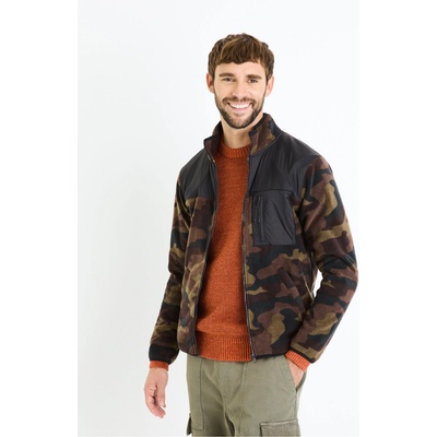 Celio Кафяв мъжки армейски суитчър с цип Celio Fecamo Celio | Kafyav | МЪЖЕ | S