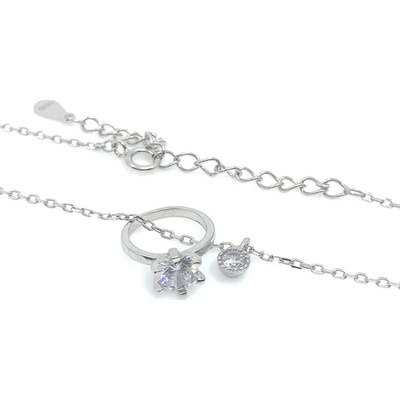 Jan Kos jewellery Stříbrný řetízek s přívěskem 12117795