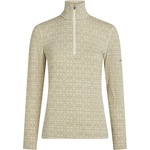 Icebreaker Дамско мериносово термобельо Icebreaker Women's Merino 260 Oasis L/S Half Zip Alpine Geo Merino base layer - Undyed / Cumin / J - размер XS (115-2827-0211)