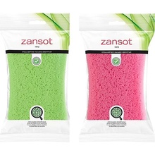 Zansot grécka hypoalergénna mäkká telová hubka 2 ks červená + zelená