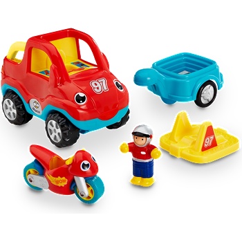WOW Toys Детска играчка WOW Toys - Мото отборът на Марко (WOWT10716)