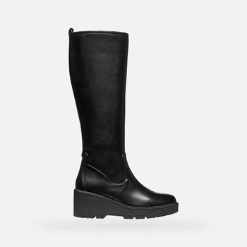 GEOX Черни дамски ботуши Geox Miereille Geox | Cheren | ЖЕНИ | 36
