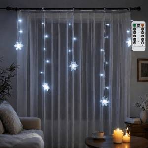BRILAGI - LED Външен коледен гирлянд 60xLED/6W/6x0, 7m IP44 студено бяло (BG6888)
