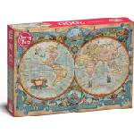 Cherry Pazzi - Puzzle Great Discoveries World Map - 2 000 piese