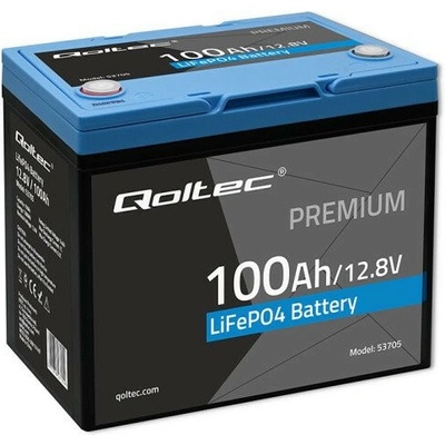 Qoltec LiFePO4 battery 12.8V 100Ah 1280Wh BM 53705