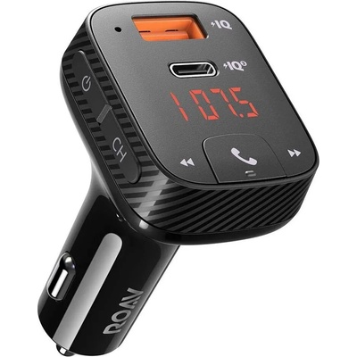 Anker ROAV T2 Bluetooth трансмитер и зарядно за автомобил, Power IQ 3.0 Type C PD (R5114011)