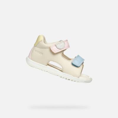 Geox Бежови момичешки сандали Geox Sandal Macchia Geox | Bezhov | Момичешки | 20