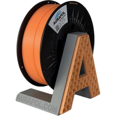 AURAPOL PLA 3D Filament Peach flame částečně transparentní 1 kg 1,75 mm – Hledejceny.cz