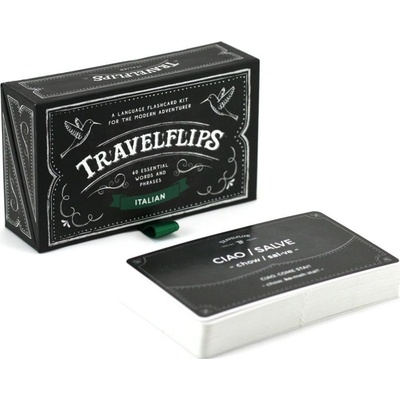Travelflips jazykové karty English - Italian