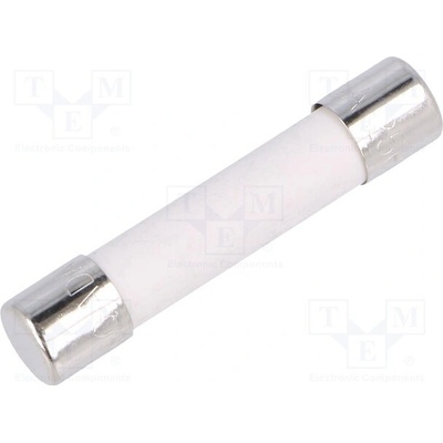 CONQUER ELECTRONIC ADA 25A 250V Pojistka: tavná; keramická,kulatý; 25A; 250VAC; zpožděná; 6,3x32mm