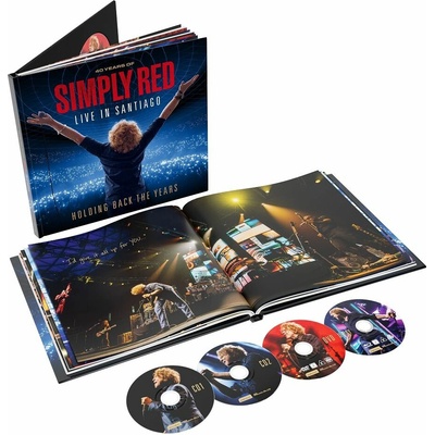 Simply Red - Holding Back the Years:Live in Santia 2CD+BD+DVD