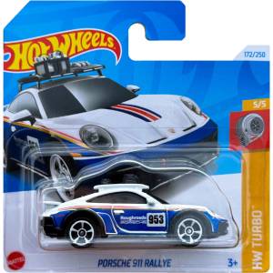 Mattel Количка Porsche 911 Rallye 1: 64 (Hot Wheels) (34030)