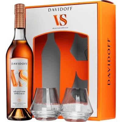 Davidoff VS Selection Speciale 40% 0,7 l (2 sklenice)