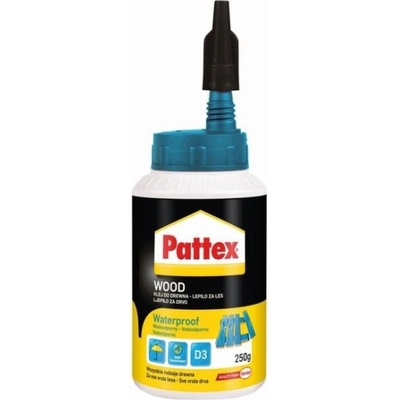 Pattex Wood Waterproof - Lepidlo na dřevo voděodolné 250 g