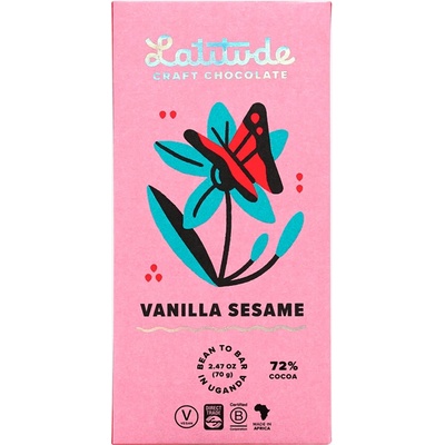 Latitude Vanilla Sesame 72% hořká 70 g