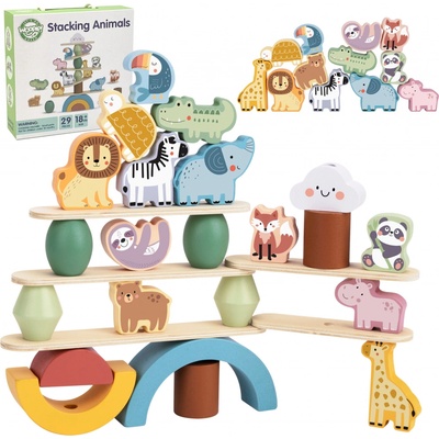 Woopie Green puzzle se zvířátky FSC