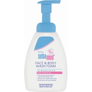 sebamed Пяна за лице и тяло Sebamed Baby, с помпа, 400 ml - baby