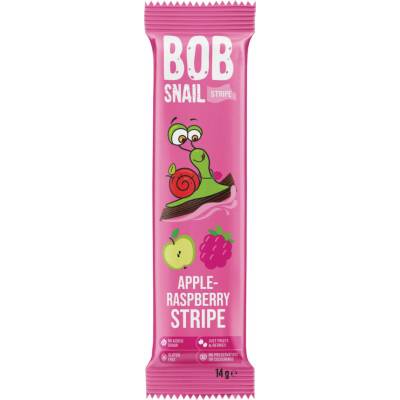 BOB Snail ovocný snack Jablko Malina 14 g