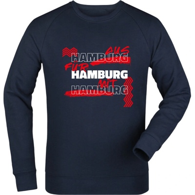 Mikasa AHFH sweatshirt modrá