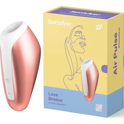 Клитор стимулатор с въздушни импулси, бриз - Love Breeze Copper (SATISFY194)