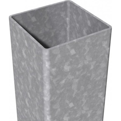 Kovový pozinkovaný sloupek 120 x 120 mm - délka 3 m ✔ Bez držáků plotových polí