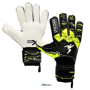 Precision Вратарски ръкавици Fusion X Flat Cut Finger Protect