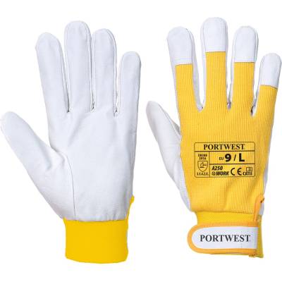 Portwest tergsus a250 / Комбинирани ръкавици - жълти l (a250yerl)