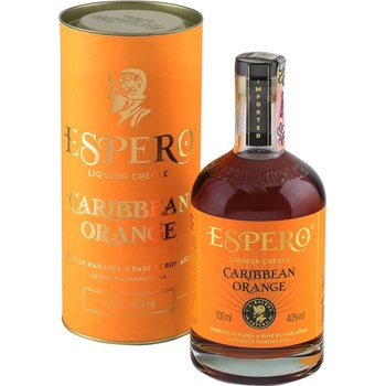 Espero Creole Caribbean Orange 40% 0,7 l (tuba)