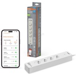 OSRAM - Разклонител SMART+ 4Z тип F + 2xUSB-A + 2xUSB-C Wi-Fi (P228159)