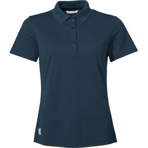 Vaude Дамска поло тениска Vaude Women's Essential Polo Shirt - Dark Sea - размер 42 (EU) (916-1958-0215)