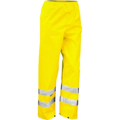 Result Unisex bezpečnostné reflexné nohavice R022X Fluorescent Yellow