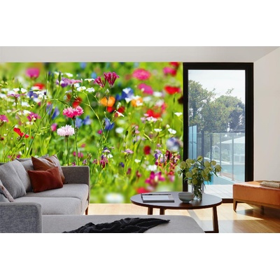 DIMEX ART Самозалепваща се флизелинова фототапета малки цветя 375 x 250 см