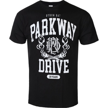 KINGS ROAD мъжка тениска Parkway Drive - 20 Years Crest Black - Черен - KINGS ROAD - 20214857
